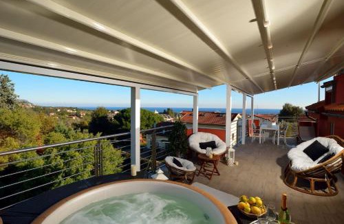 Loano House | Villa Giovanna con terrazza panoramica, Jacuzzi e sauna