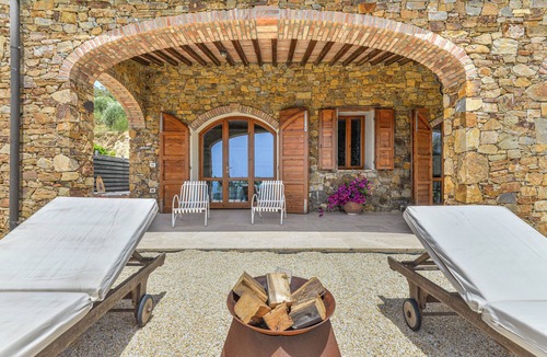 Porto Azzurro Villa | Villa 'Sea and Country' with Sea View, Private Pool and Wi-Fi
