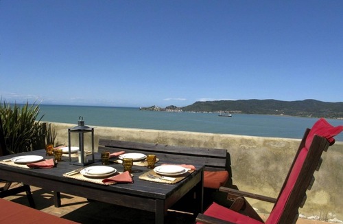 Fonte Blanda Villa | Villa Tower - an ancient luxury villa in front of the sea