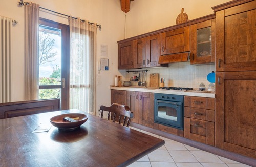 Contignano Apartment | Villetta Pia overlooking Val d'Orcia