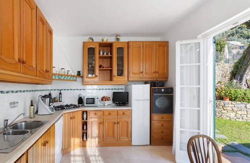 Pieve Ligure Villa | Villino Rosanna with Private Pool and Sea View