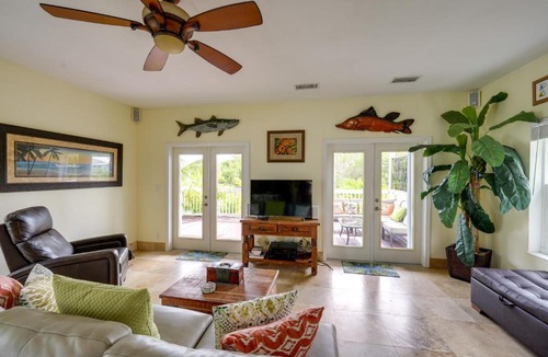 Bay Point House | Waterfront Key West Oasis w/Float Dock!