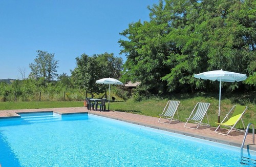 Bagnoregio Villa | Wonderful private villa with WIFI, pool, TV, patio, pets allowed, panoramic view and parking
