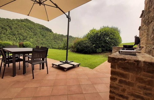 Castelletto d'Erro Villa | Wonderful private villa for 7 guests with A/C, private pool, WIFI, TV, veranda and panoramic view