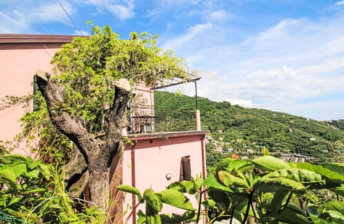Zoagli House | Wonderful private villa for 4 people with A/C, TV, terrace and pets allowed