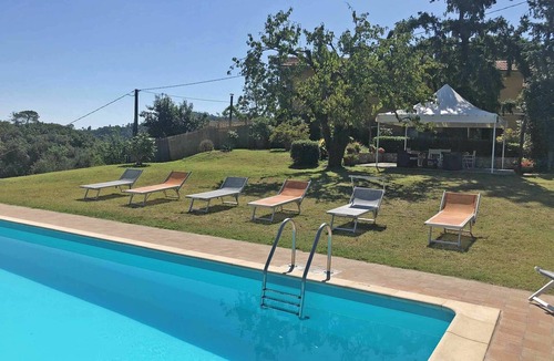 Villabuona Villa | Wonderful villa with WIFI, private pool, TV, veranda and panoramic view, close to Lucca