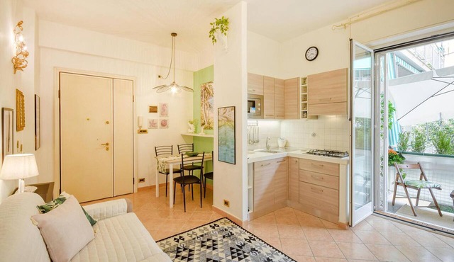 1 bedroom cozy apartment in Nervi