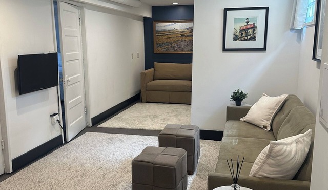 1BD 1,000sf Private Suite, 2 blocks from Pearl St.