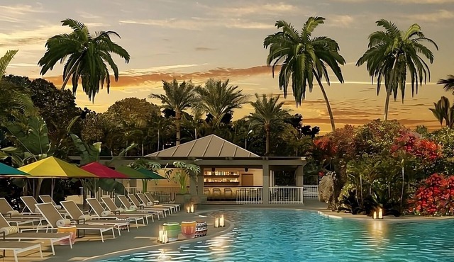 3 Tropical Resort Room w/2 Queen Beds & Nice View