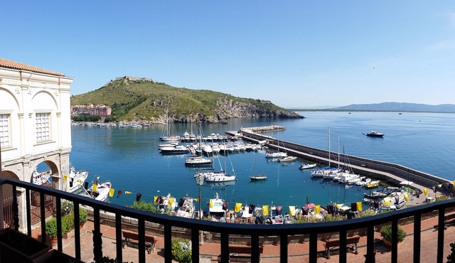 AMAZING SEA VIEW IN THE VILLAGE OF PORTO ERCOLE