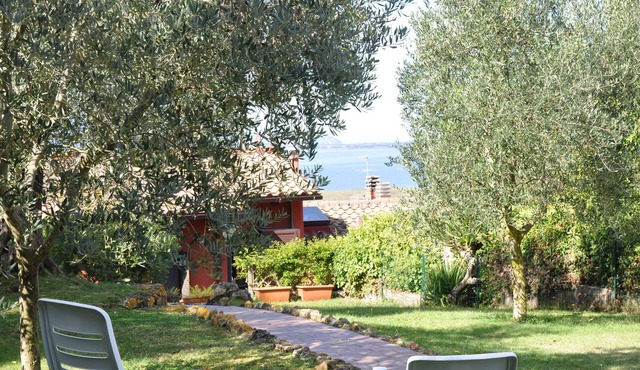 ANSEDONIA CASA JARO - VILLA 1 KM FROM BEACH - SEAVIEW TERR+BIG FENCED GARDEN A/C