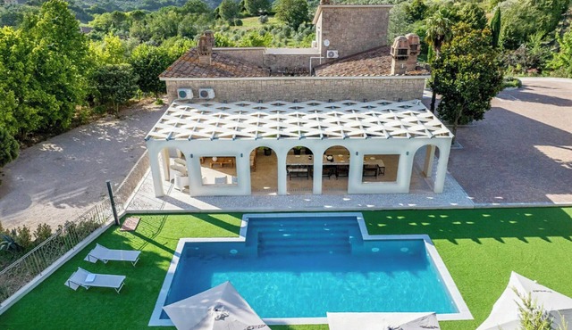 Apartment in villa with pool in Umbria