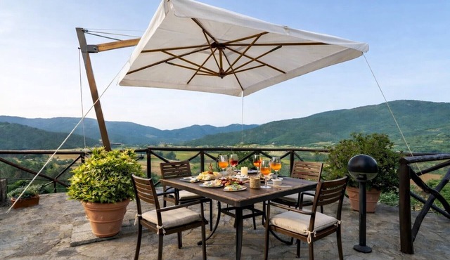 Apartment 'Pugnano Alto - Porcino' with Shared Pool, Private Terrace and Wi-Fi