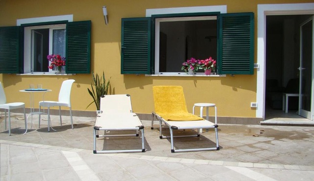 Appartamento con due camere da letto vista mare