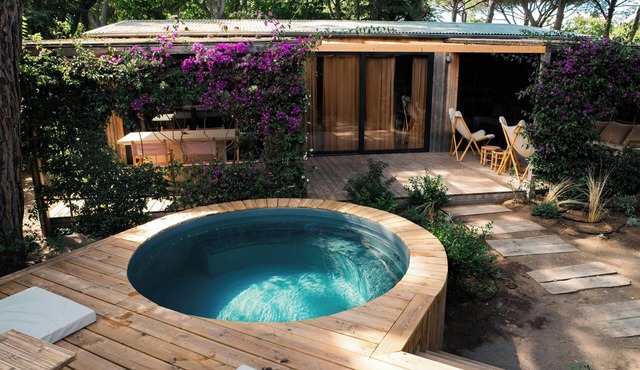 Beach lodge in Tuscan Maremma