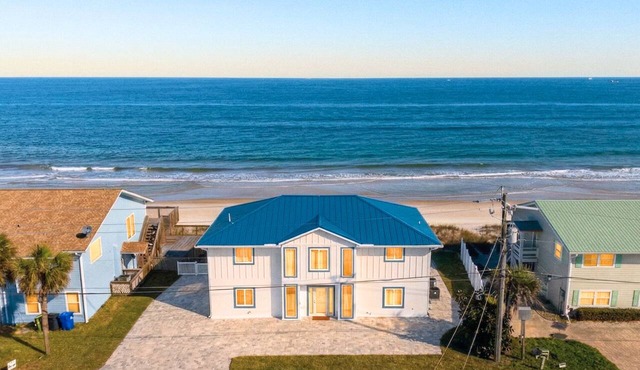 Beachfront Estate | 2 Homes, Private Access, Sleeps 22