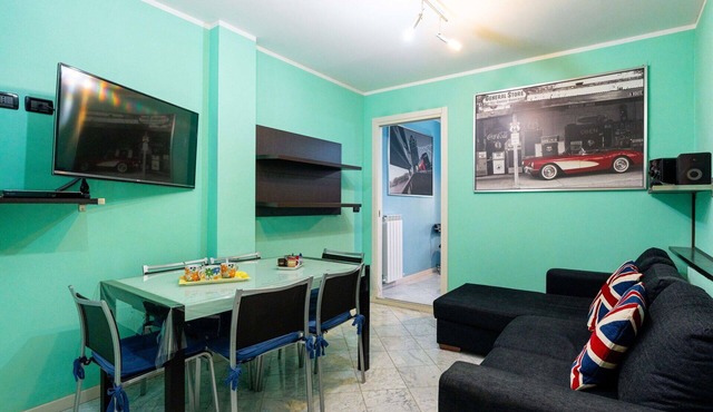 Beautiful apartment for 5 people with TV and terrace