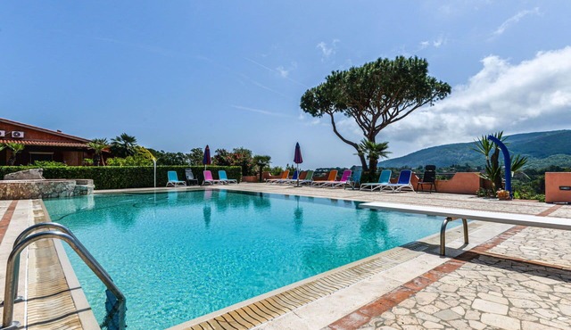 Beautiful apartment for 4 guests with A/C, pool, WIFI, terrace and pets allowed