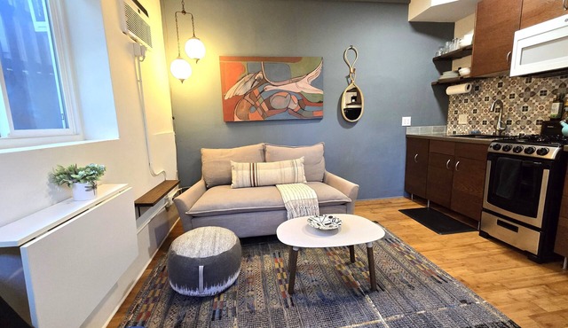 Bright Urban Apartment + Large Private Patio