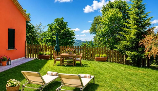 Casa Clorofilla con giardino privato tra Assisi e Gubbio