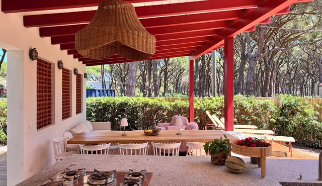 Charm and tranquility under the maritime pines, stone's throw from the beach