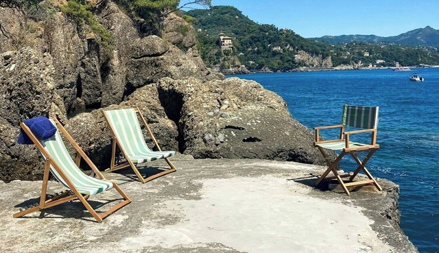 Design Villa with private sea access in Portofino