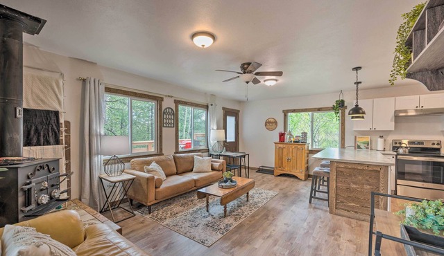 Dreamy Divide Cabin w/ Deck & Forest View!