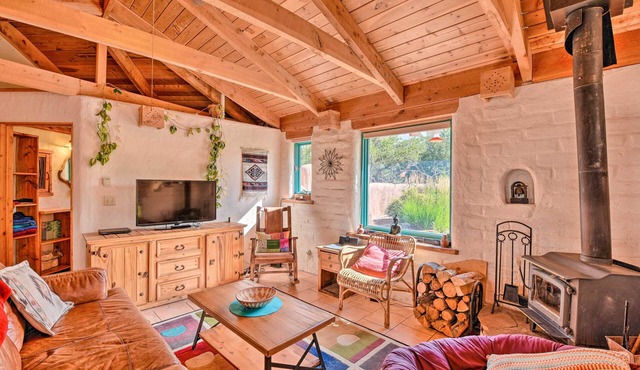 Eclectic Adobe Crestone Cottage w/Patio + Yard!