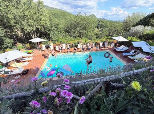 Exclusive Spoleto Country Park Pool Park Activities Mountain View Sleeps 28