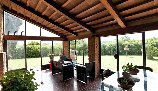 Farmhouse Il Polveraio La Villa - Tuscan hillside with sea view