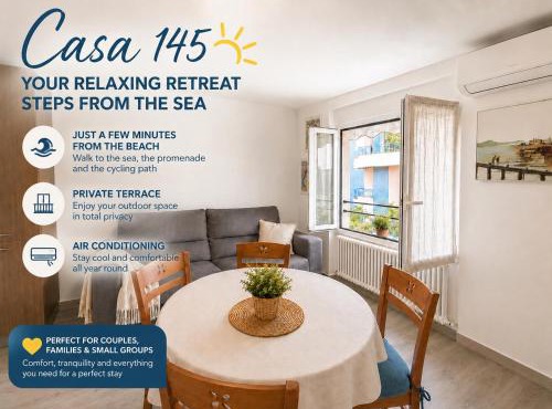 L&R - Casa145 - Appartamento tranquillo e comodo al mare con Wifi