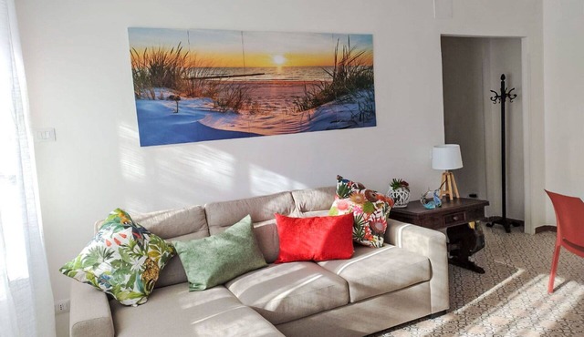 Lovely apartment for 4 people with A/C, WIFI, TV and balcony