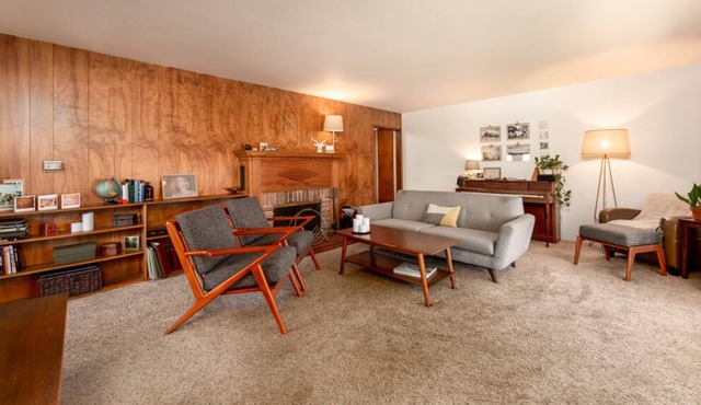 Mid-Century Modern 3bd Home near SNA, Angels Stadium & Disneyland