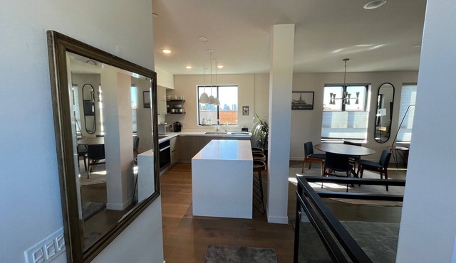 Modern Echo Park townhouse with stunning roof