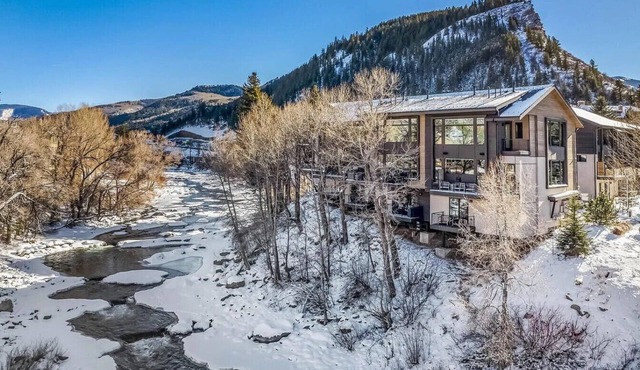 Modern, Private Riverfront in Basecamp at Beaver Creek - Luxury Townhome