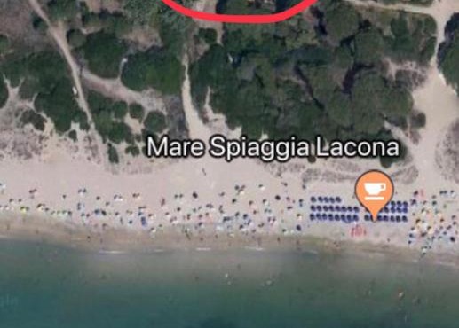 Monolocale sulla spiaggia di Lacona