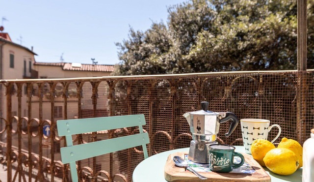 Nice apartment for 4 guests with WIFI, TV, balcony and pets allowed