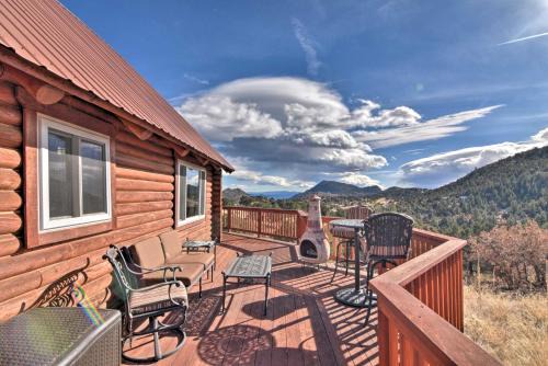 Remote Escape w/Deck & Sweeping Mountain Views!