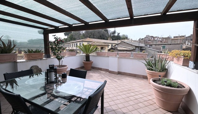 Romantic apartment with terrace in one of the most beautiful villages in Italy