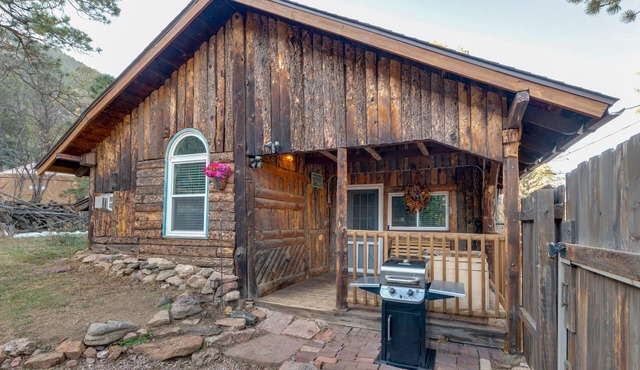 Rustic Log Cabin w/Studio ~ 5 Mi to Pikes Peak!