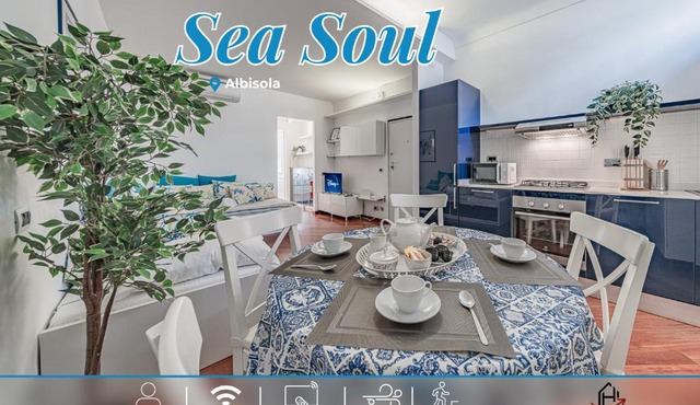 SeaSoul - Mare 100m - 6 Guests - Centro Storico