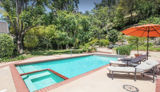 Serene and Private Residence on the Hills of Bel Air with salt water pool