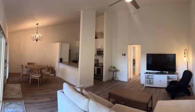 Stay by the beach in this sun drenched, newly remodeled unit! Pet Friendly.