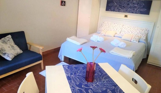 Studio apartment near the sea, with garden and private parking " The Seagull"
