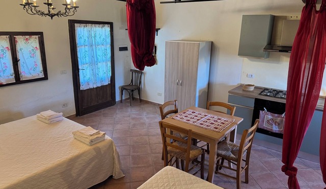 Studio apartment inside an Agriturismo with swimming pool in Maremma