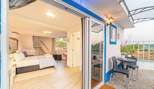 Studio with Pool View Terrace