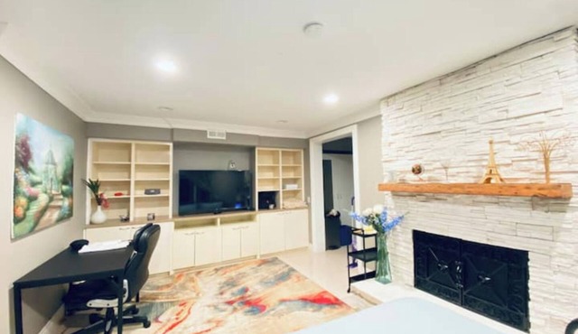 Studio with the View of the Pool & Spa