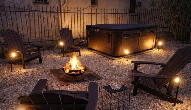 Summer Country Retreat w/Hot Tub, Fire Pit & Garden Views