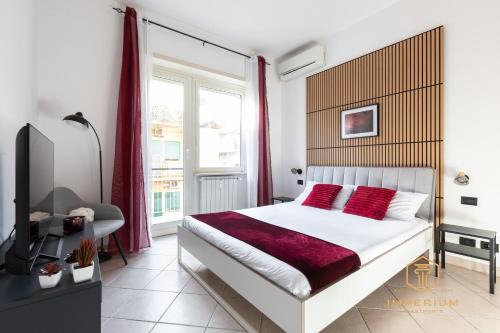 Teano Apt - 10min to Colosseo, 100mt to metro, A-C, 2 Bedrooms
