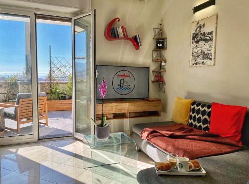Terrazza su Genova - 300sqm Rooftop Penthouse w Sea & City Views - Close to Aquarium